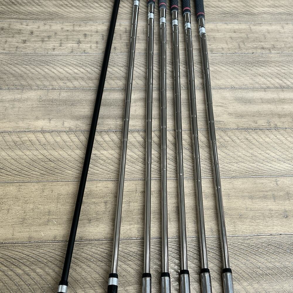 Top-Flite Stainless 3W 4H & 6-PW Iron Set RH Men's Flex Graphite Steel Shafts - Picture 9 of 12